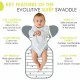 Sistem de infasare 3 in 1 Sleep Confortabil si sigur Cu 3 pozitii ale bratelor Small Pentru 3 - 6 Kg Bbluv Grey
