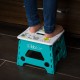 Inaltator de baie pliabil Step Practic si usor de transportat Rezistent pana la 113 Kg Bbluv Blue