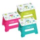 Inaltator de baie pliabil Step Practic si usor de transportat Rezistent pana la 113 Kg Bbluv Blue