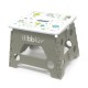 Inaltator de baie pliabil Step Practic si usor de transportat Rezistent pana la 113 Kg Bbluv Grey