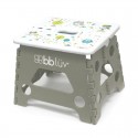 Inaltator de baie pliabil Step Practic si usor de transportat Rezistent pana la 113 Kg Bbluv Grey