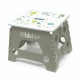 Inaltator de baie pliabil Step Practic si usor de transportat Rezistent pana la 113 Kg Bbluv Grey