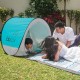 Cort de joaca Sunkito Anti-UV Cu plasa impotriva tantarilor Include geanta de transport si stalpi de sustinere Cu buzunar integr