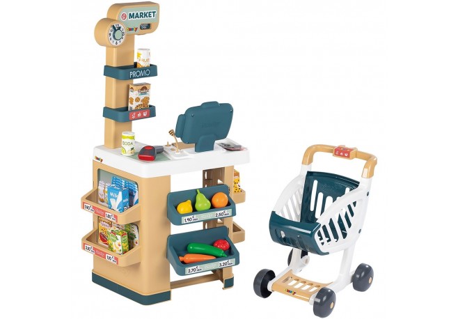 Magazin pentru copii Smoby Market cu 34 accesorii