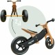 Bicicleta/tricicleta fara pedale din lemn 2 in 1 Functie de bicicleta echilibru Sa reglabila Manere antiderapante Roti ajustabil