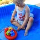 Set 3 animalute de baie si barca plutitoare Fara gauri Cu gentuta pentru transport Fara BPA Splash and Float Friends Playgro Mul