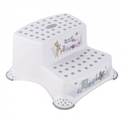 Scaunel Inaltator WC in Doua Trepte Suprafata antiderapanta Igor 40 x 37 x 21 cm Keeeper Bambi Nordic White