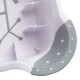 Scaunel Inaltator WC in Doua Trepte Suprafata antiderapanta Igor 40 x 37 x 21 cm Keeeper Bambi Nordic White