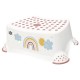 Inaltator de baie antiderapant Tomek Cu baza antialunecare 40.5 x 28.5 x 14 cm Keeeper Rainbow