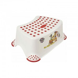 Inaltator de baie antiderapant Tomek Cu baza antialunecare 40.5 x 28.5 x 14 cm Keeeper Paw Patrol Cherry Red