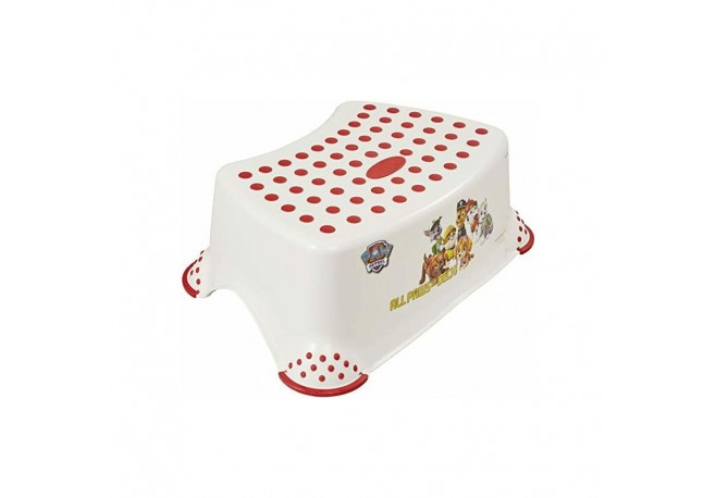 Inaltator de baie antiderapant Tomek Cu baza antialunecare 40.5 x 28.5 x 14 cm Keeeper Paw Patrol Cherry Red