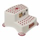 Scaunel Inaltator WC in Doua Trepte Suprafata antiderapanta Igor 40 x 37 x 21 cm Keeeper Paw Patrol Cherry Red