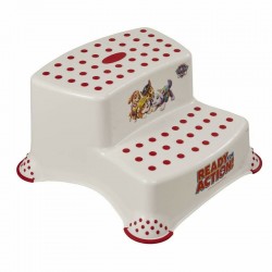 Scaunel Inaltator WC in Doua Trepte Suprafata antiderapanta Igor 40 x 37 x 21 cm Keeeper Paw Patrol Cherry Red