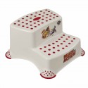 Scaunel Inaltator WC in Doua Trepte Suprafata antiderapanta Igor 40 x 37 x 21 cm Keeeper Paw Patrol Cherry Red