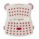 Scaunel Inaltator WC in Doua Trepte Suprafata antiderapanta Igor 40 x 37 x 21 cm Keeeper Paw Patrol Cherry Red