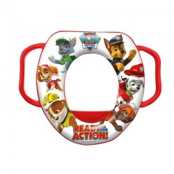Reductor moale pentru toaleta Olga Cu manere Keeeper Paw Patrol Cherry Red