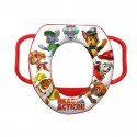 Reductor moale pentru toaleta Olga Cu manere Keeeper Paw Patrol Cherry Red