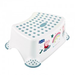 Inaltator de baie antiderapant Tomek Cu baza antialunecare 40.5 x 28.5 x 14 cm Keeeper Peppa Pig Blue