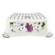 Inaltator de baie antiderapant Tomek Cu baza antialunecare 40.5 x 28.5 x 14 cm Keeeper Hippo White