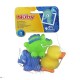 Nuby - Jucarii de baie in forma de animaute Fara BPA 4+ luni Multicolor