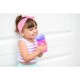 Nuby - Cana magica 360 Cu supapa din silicon Cu capac 300 ml 6+ luni Roz/Mov