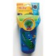 Nuby - Cana magica 360 Cu supapa din silicon Cu capac 300 ml 6+ luni Roz/Mov