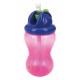 Nuby - Cana cu pai anti-alunecare Cu inchidere etansa Plastic 360 ml 12+ luni Roz
