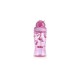 Nuby - Cana cu pai anti-alunecare Cu pai moale din silicon Din materialul ecologic tritan 360 ml 4+ ani Roz