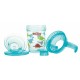 Nuby - Cana cu manere 360 Din materialul ecologic tritan Rezistenta 240 ml 6 luni+ Albastru
