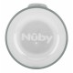 Nuby - Cana cu manere 360 Din materialul ecologic tritan Rezistenta 240 ml 6 luni+ Gri