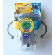 Nuby - Cana cu manere 360 Din materialul ecologic tritan Rezistenta 240 ml 6 luni+ Gri