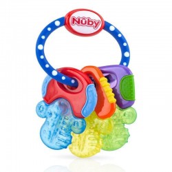 Nuby - Jucarie pentru dentitie Cu gel de racire Fara BPA 3+ luni Multicolor
