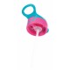 Nuby - Cana sport cu pai moale si pliabil Din materialul ecologic tritan Rezistenta 360 ml 3+ ani Roz