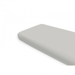 MimiNu - Cearceaf cu elastic Din bumbac certificat Oeko Tex Standard 100 Pentru pat 160x80 cm Colectia Royal Grey