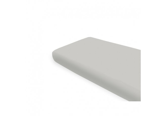 MimiNu - Cearceaf cu elastic Din bumbac certificat Oeko Tex Standard 100 Pentru pat 160x80 cm Colectia Royal Grey