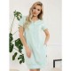 Camasa de alaptat Din bumbac Cu capse pe mijloc si buzunare Masura XL Sunny Mint