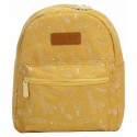 Rucsac pentru copii Small animals Cu doua compartimente Cu bretele reglabile Dimensiune 21 x 9 x 27 cm FreeON Yellow