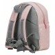 Rucsac pentru copii Small animals Cu doua compartimente Cu bretele reglabile Deminsiune 21 x 9 x 27 cm FreeON Dusty Pink