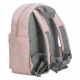 Rucsac pentru copii Small animals Cu doua compartimente Cu bretele reglabile Deminsiune 21 x 9 x 27 cm FreeON Dusty Pink