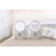 Interfon Baby Monitor Lora Cu 2 moduri de lumina de noapte Raza de actiune de pana la 300 m in aer liber FreeON