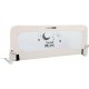 Bariera de protectie pentru pat bebe Rabatabila Instalare usoara Dimensiune 135 x 57 cm FreeON Sweet Dreams Light Beige