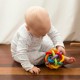 Minge cu activitati pentru bebelusi Cu zornaitoare Dimensiune mare Bendy Ball Playgro