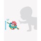 Minge cu activitati pentru bebelusi Cu diferite texturi si suprafete 11.5 cm Explore-a-Ball Playgro