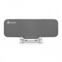 Lionelo - Bariera de protectie pentru pat Lora Pliabila Sistem de blocare StandSafe Geanta de transport inclusa 105 x 45 cm Gri