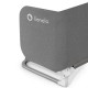 Lionelo - Bariera de protectie pentru pat Lora Pliabila Sistem de blocare StandSafe Geanta de transport inclusa 105 x 45 cm Gri