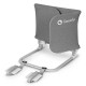 Lionelo - Bariera de protectie pentru pat Lora Pliabila Sistem de blocare StandSafe Geanta de transport inclusa 105 x 45 cm Gri