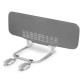 Lionelo - Bariera de protectie pentru pat Lora Pliabila Sistem de blocare StandSafe Geanta de transport inclusa 105 x 45 cm Gri