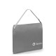 Lionelo - Bariera de protectie pentru pat Lora Pliabila Sistem de blocare StandSafe Geanta de transport inclusa 105 x 45 cm Gri
