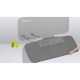 Lionelo - Bariera de protectie pentru pat Lora Pliabila Sistem de blocare StandSafe Geanta de transport inclusa 105 x 45 cm Gri