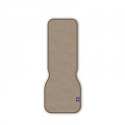 Petite&Mars - Insertie scaun auto Aero Antitranspiratie Bumbac 77x28 cm 3-12 ani 15-36 kg Bej